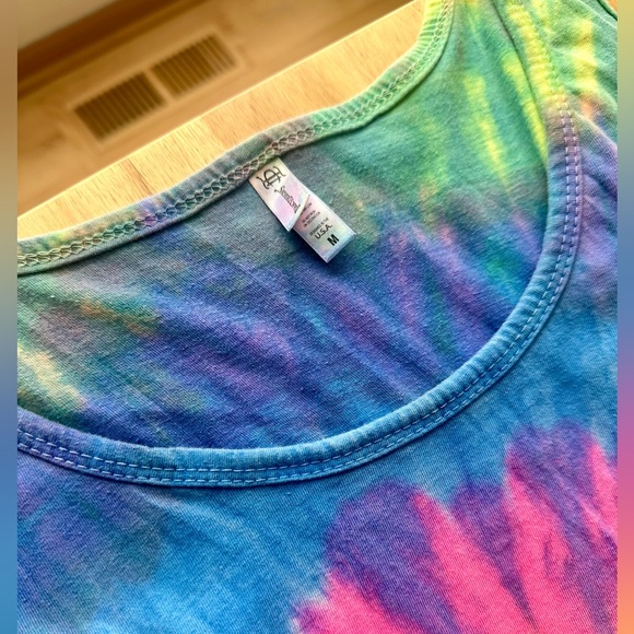 Hi-Lo Tie Dye Tank Dress - size M - Picture 2 of 4